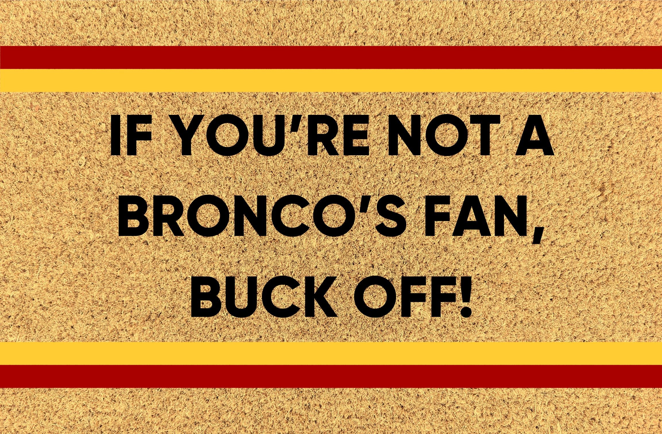 Your Words on an NRL Team Footy Doormat Personalised Doormats