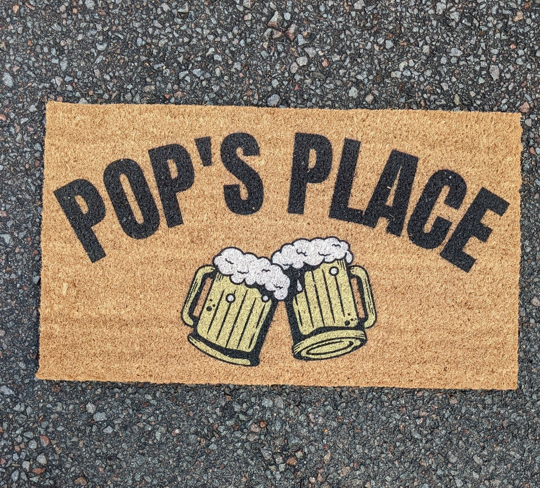 Personalised Beer 🍻 Doormat Personalised Doormats