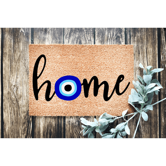 Evil eye home Doormat