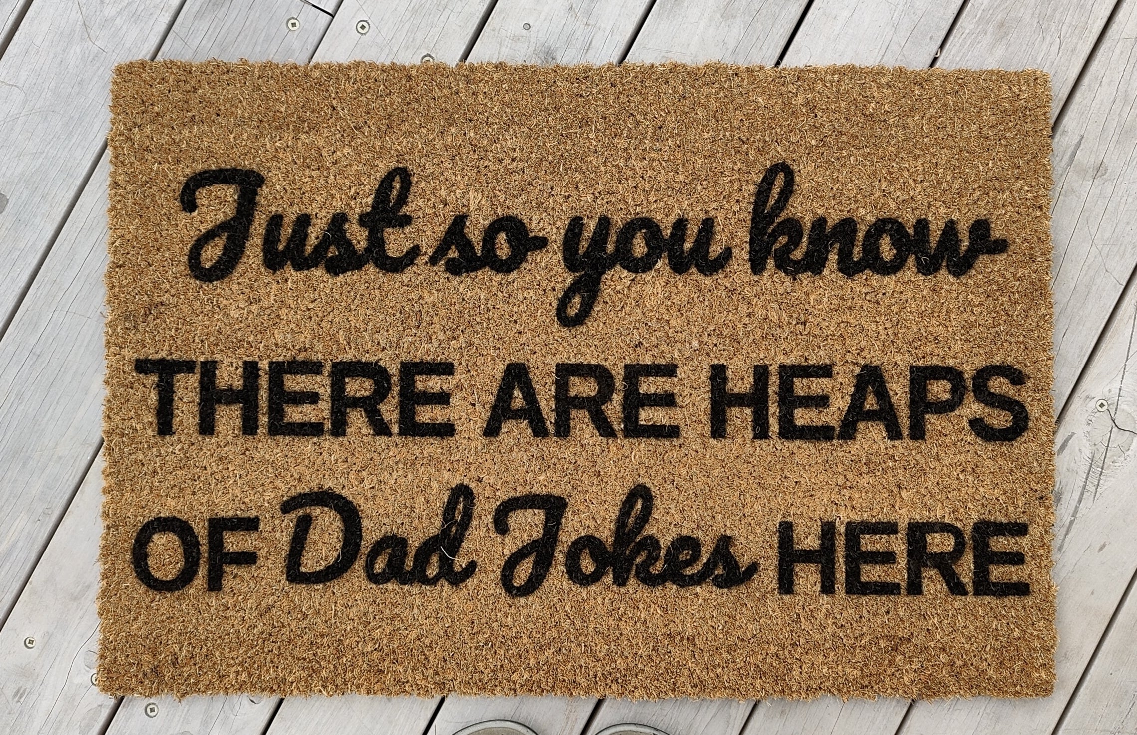 Dad Jokes doormat Personalised Doormats