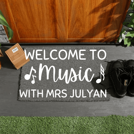 Music Teachers Doormat