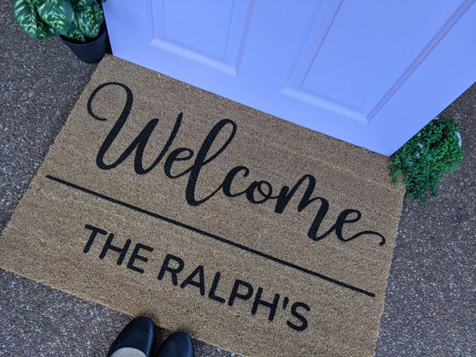 Distinctive Doormat