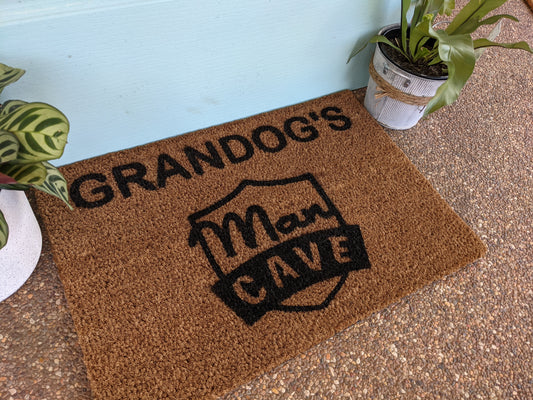 Man cave mat doormat 