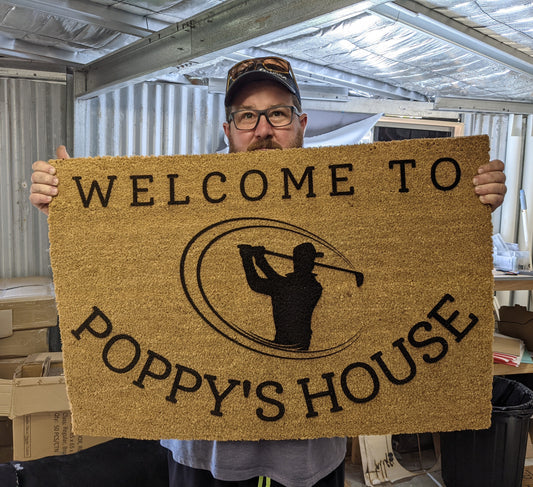 golf doormat