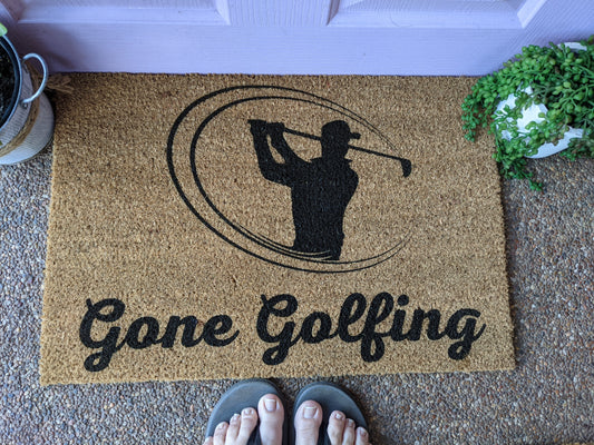 Golf doormat