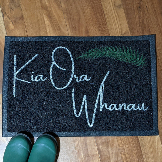 Kia Ora Whanau doormat