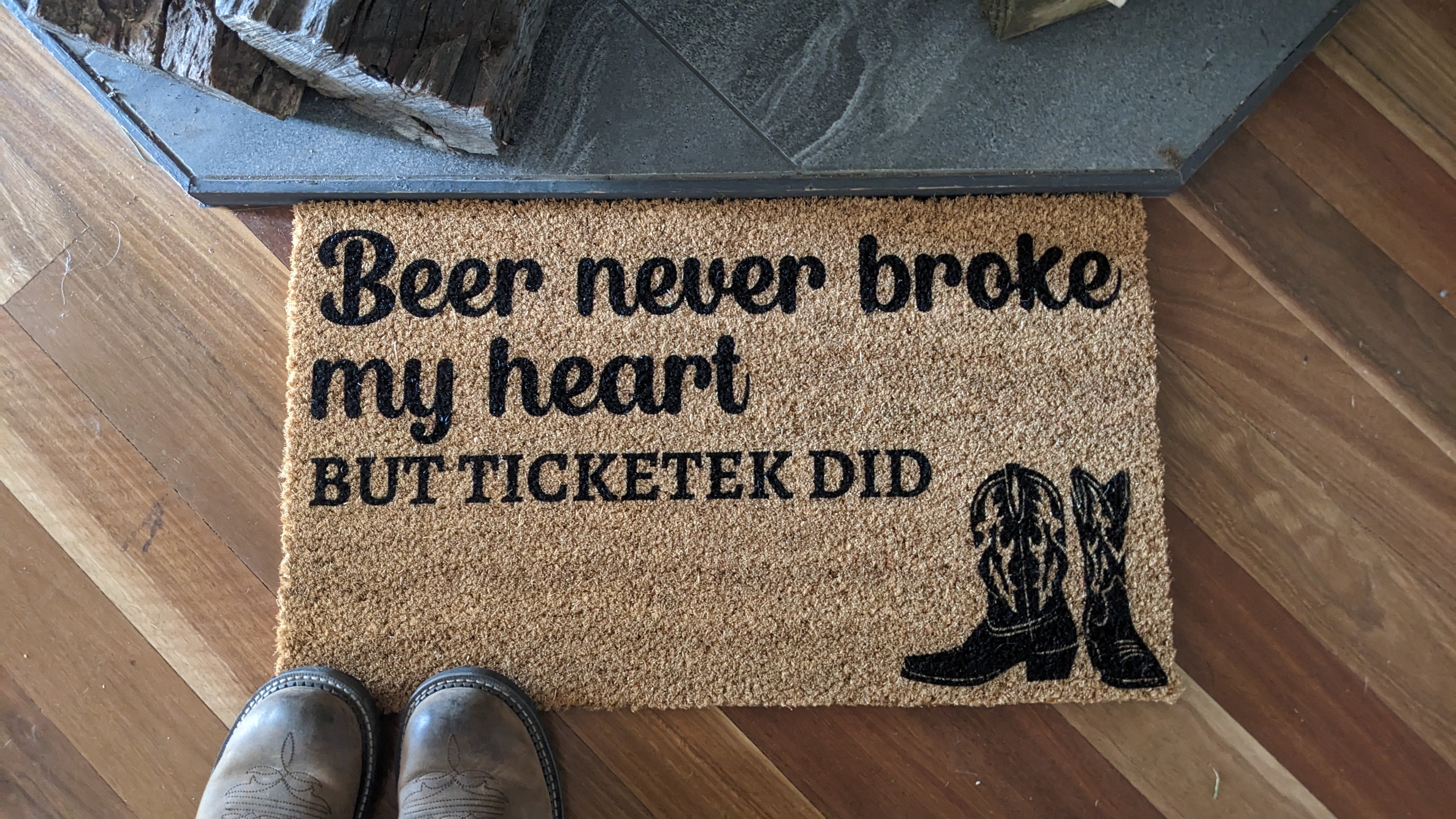 your text on a doormat Design your own doormat Personalised Doormats Australia