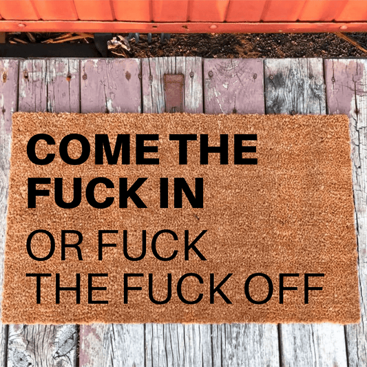 fuck off doormat