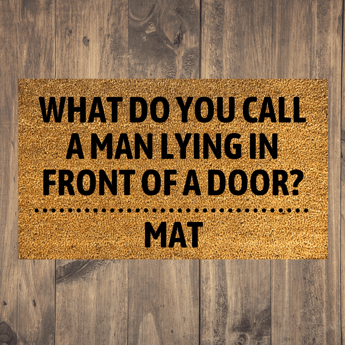 dad joke doormat