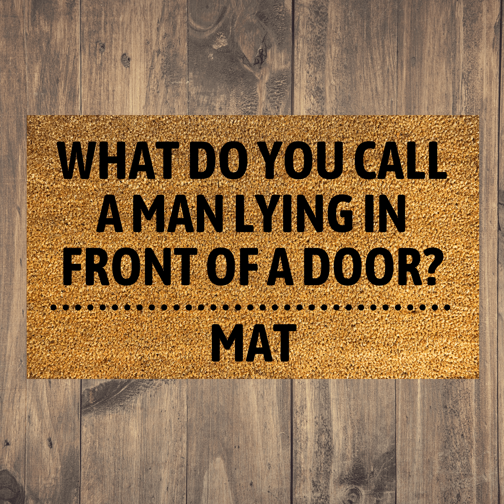 dad joke doormat