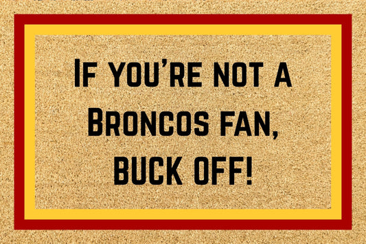 Your Words on an NRL Team Footy Doormat