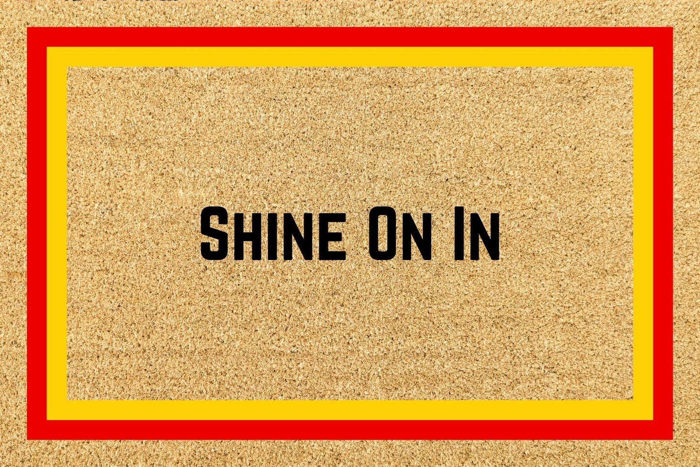 Your Words on an AFL Team Footy Doormat