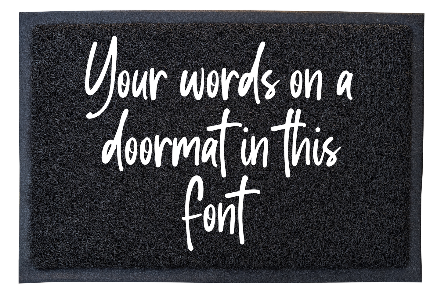 Your words on a doormat SA - Personalised