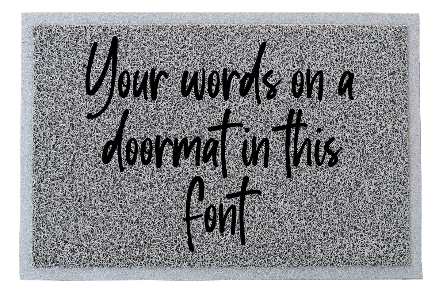 Your words on a doormat SA - Personalised