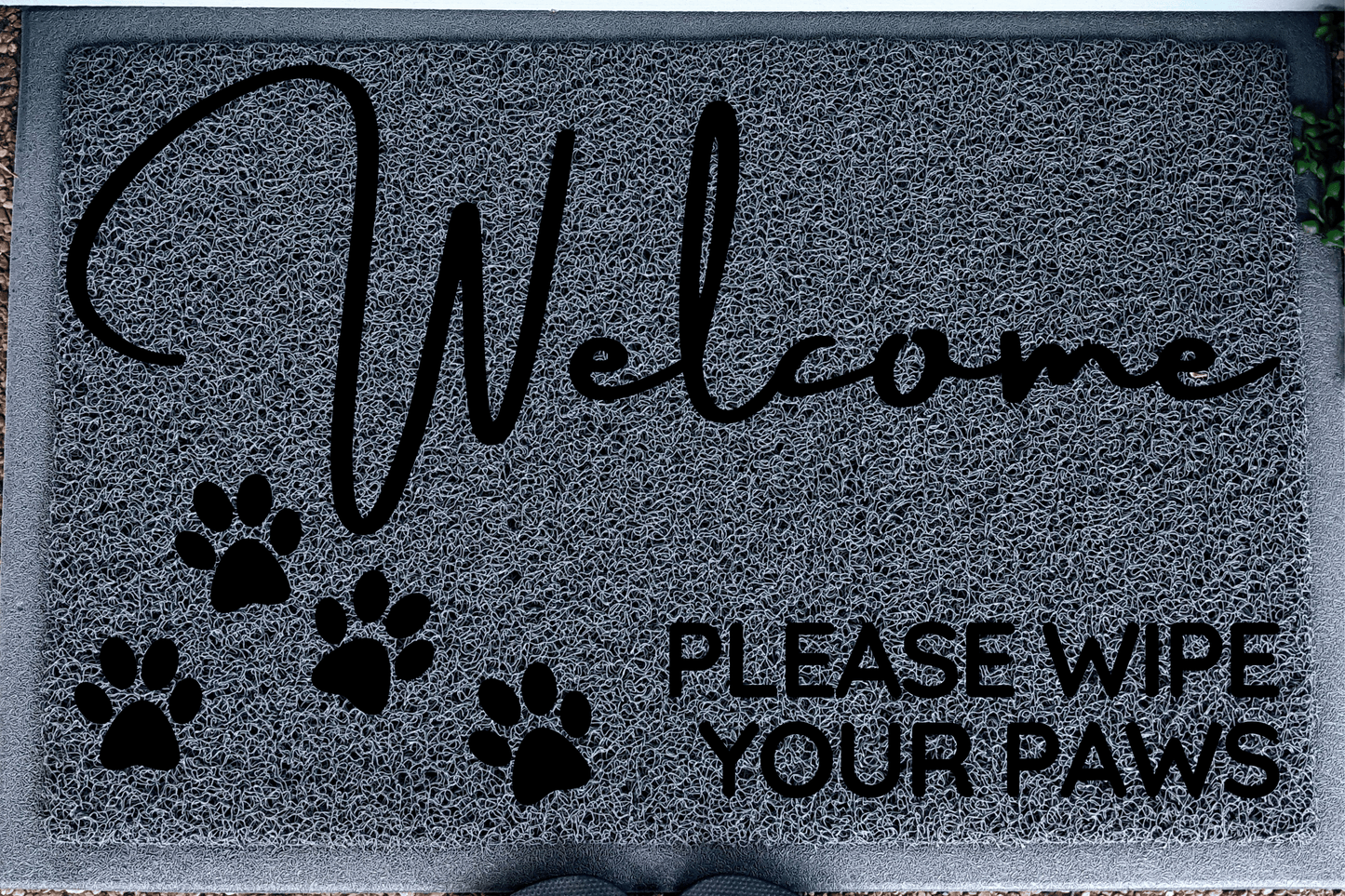 Welcome Please Wipe your paws doormat