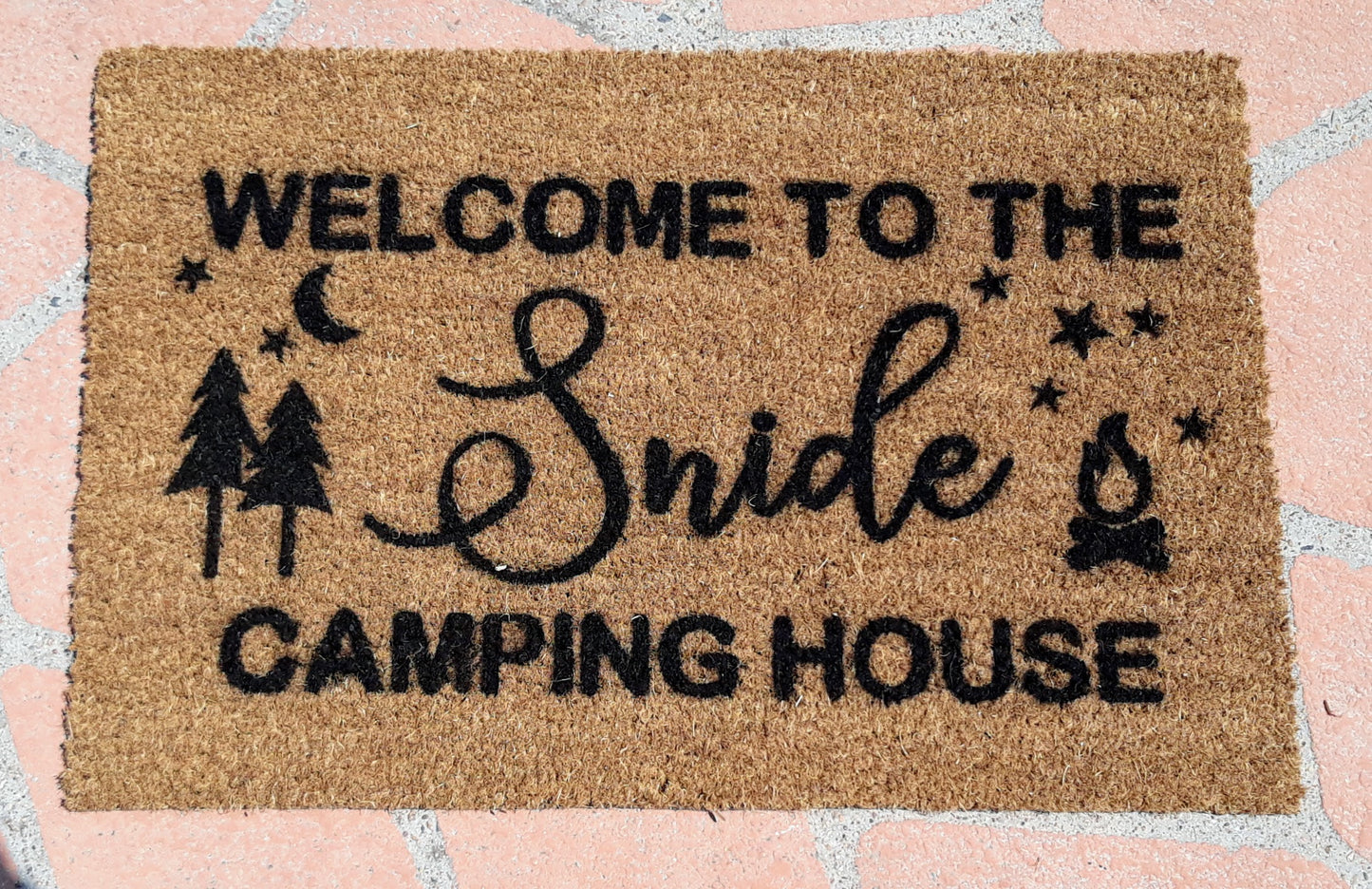 Camper Trailer Doormat - Personalised Doormat Australia