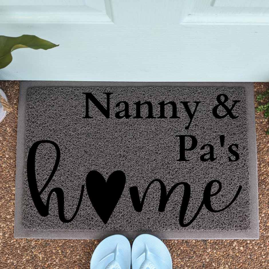 Grandparents Mats Personalised Doormats