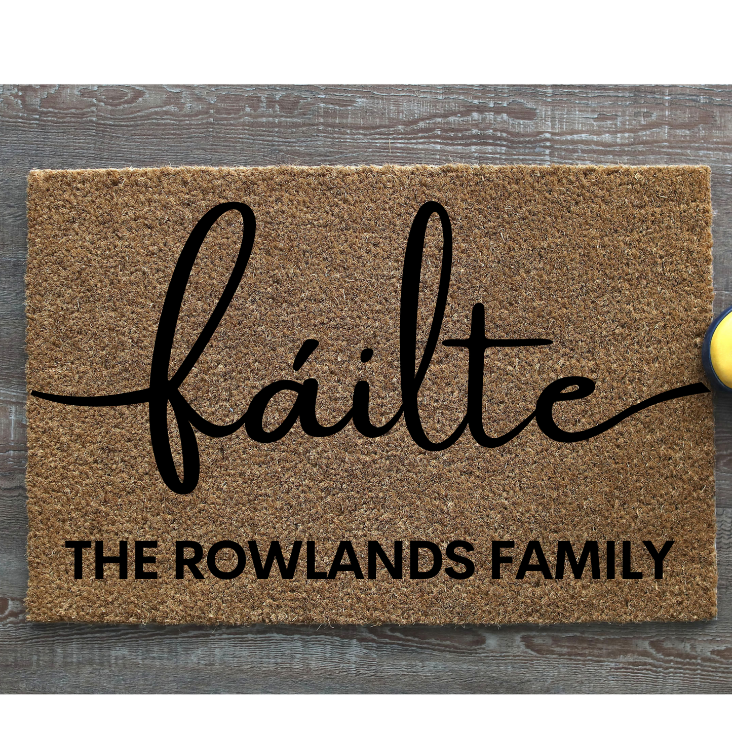 Failte Welcome Personalised Doormat - Personalised Doormat Australia