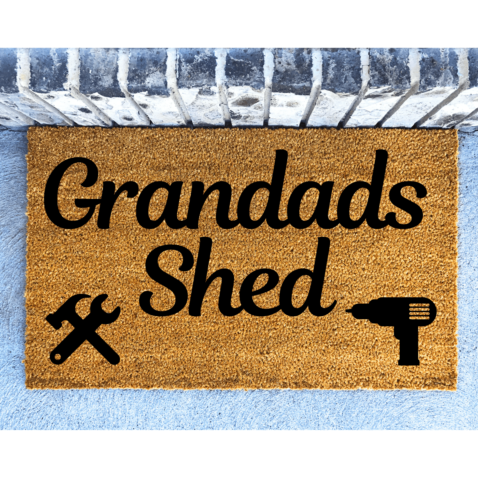 The Shed personalised doormat - Personalised Doormat Australia