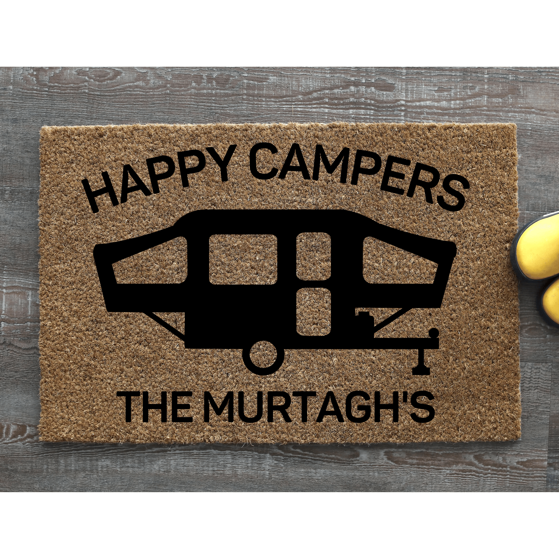 happy campers pop top doormat