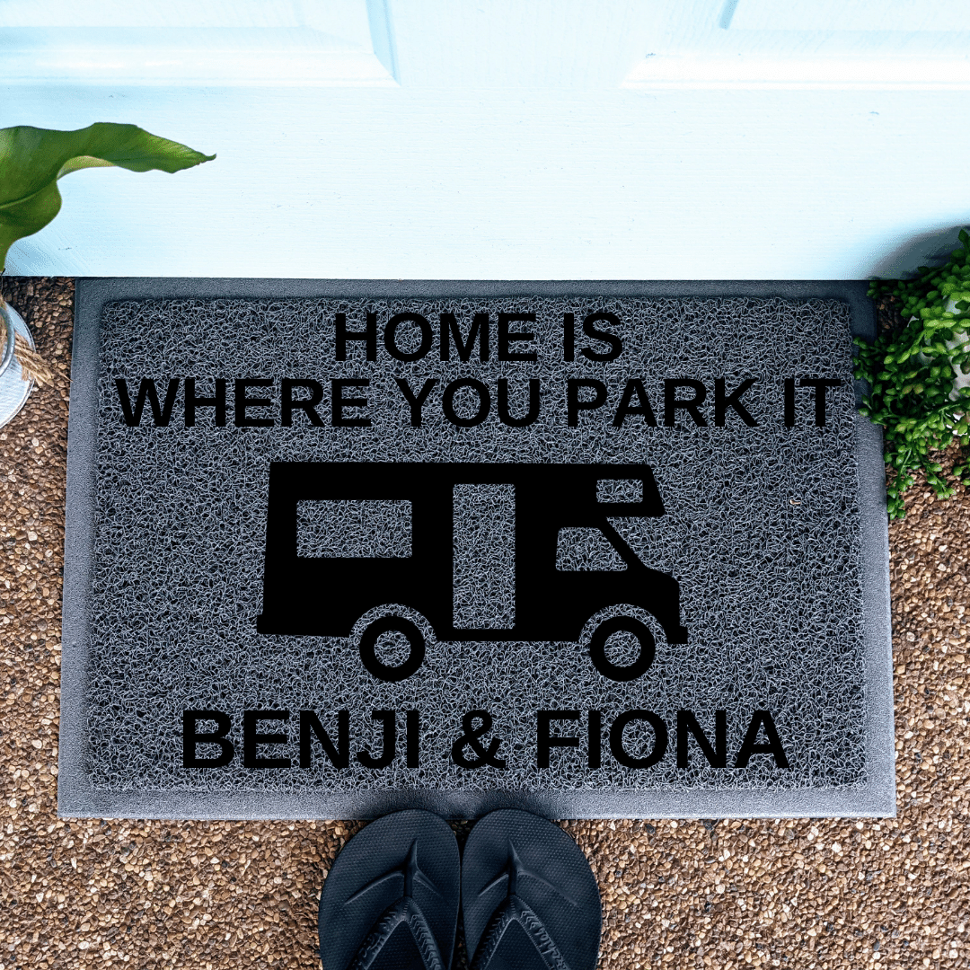 Caravan Door Mat Shop Now Personalised Doormats