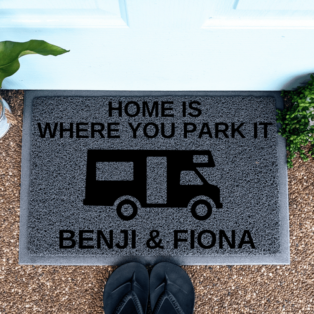 Caravan Door Mat Shop Now Personalised Doormats