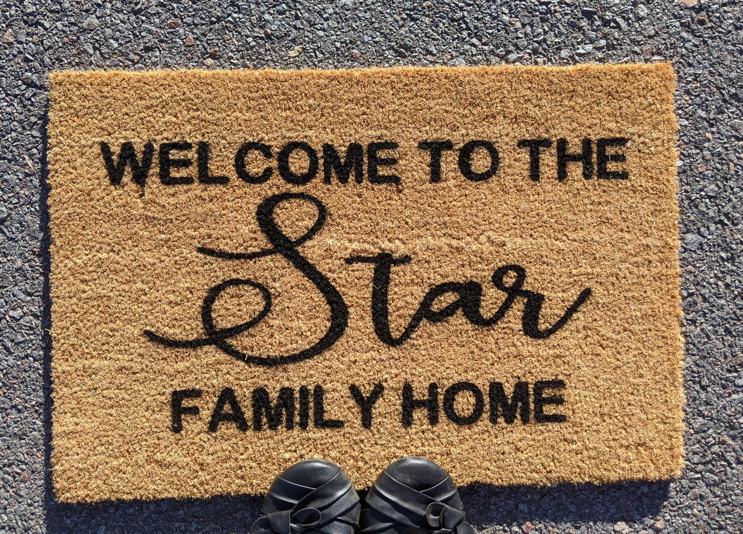Family Home Personalised Doormat - Personalised Doormat Australia
