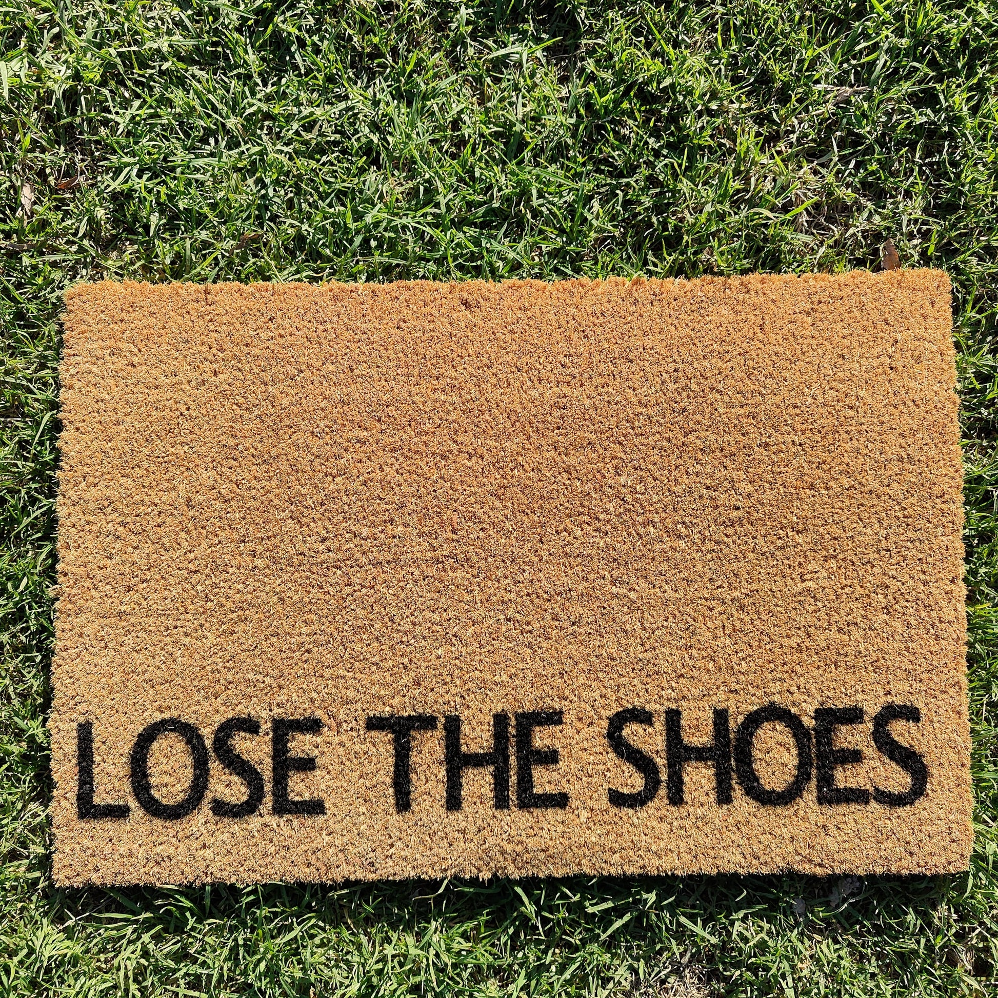 lose the shoes doormat