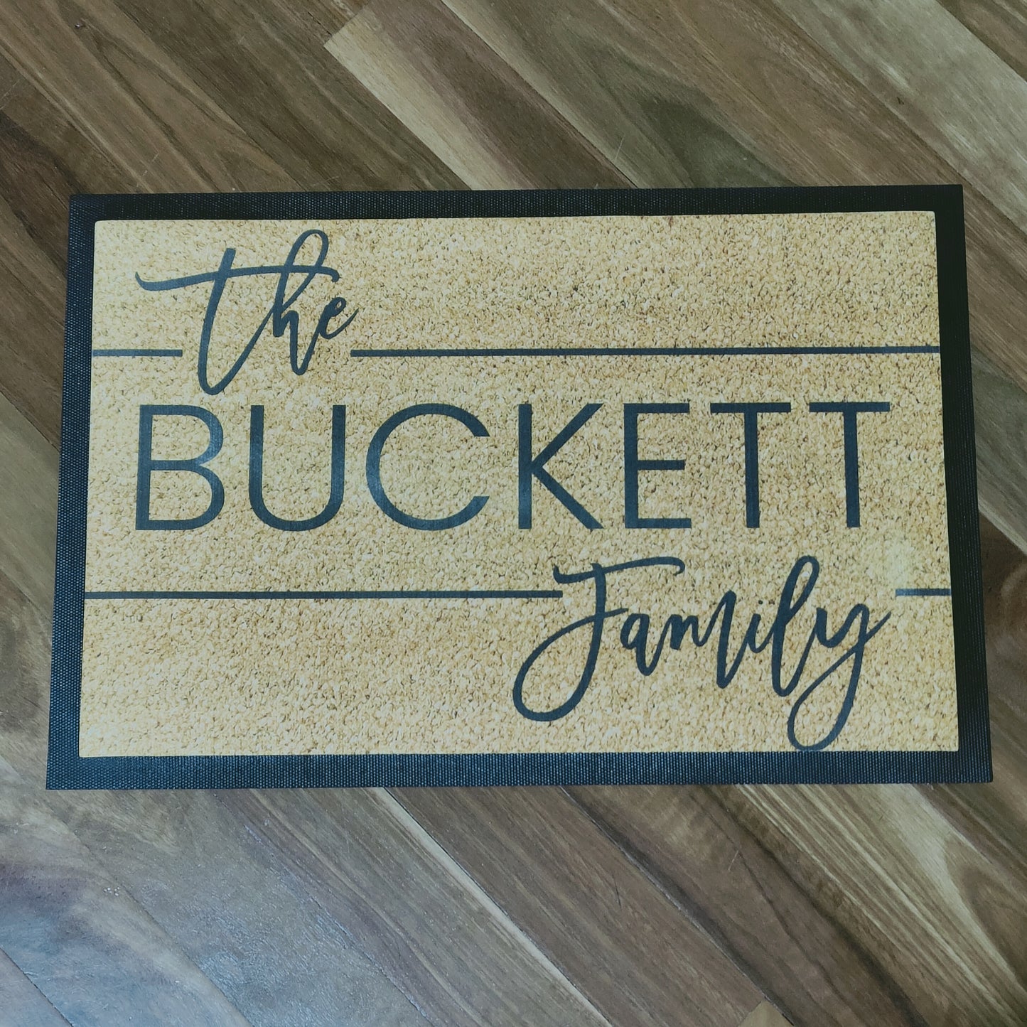 The Family customised Doormat - Personalised Doormat Australia