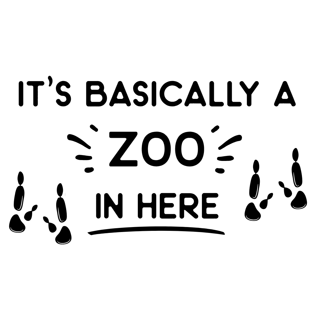 It's a Zoo in here doormat
