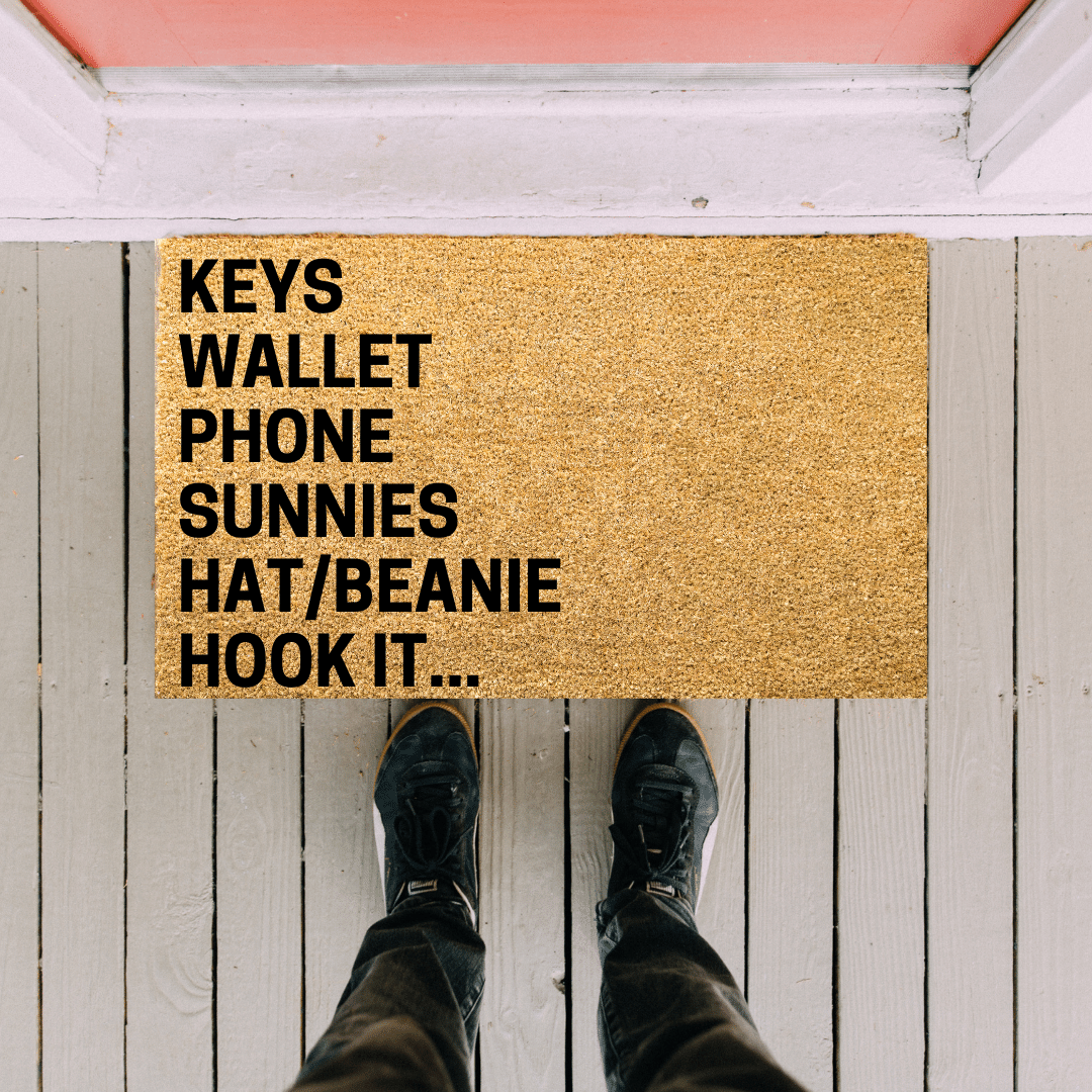 Keys Wallet  Phone Sunnies Hat/Beanie Hook it...