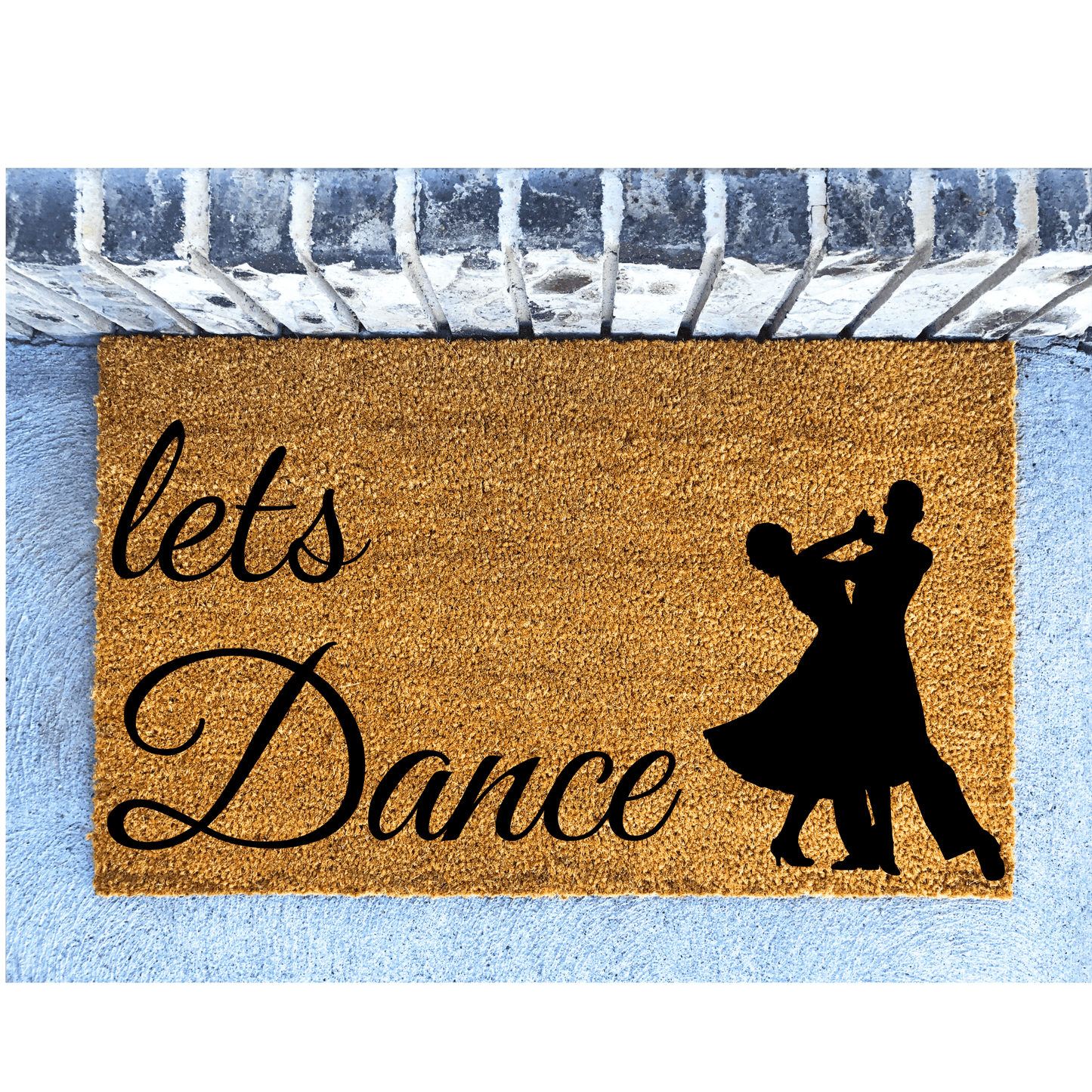 Lets Dance Doormat - Personalised Doormat Australia