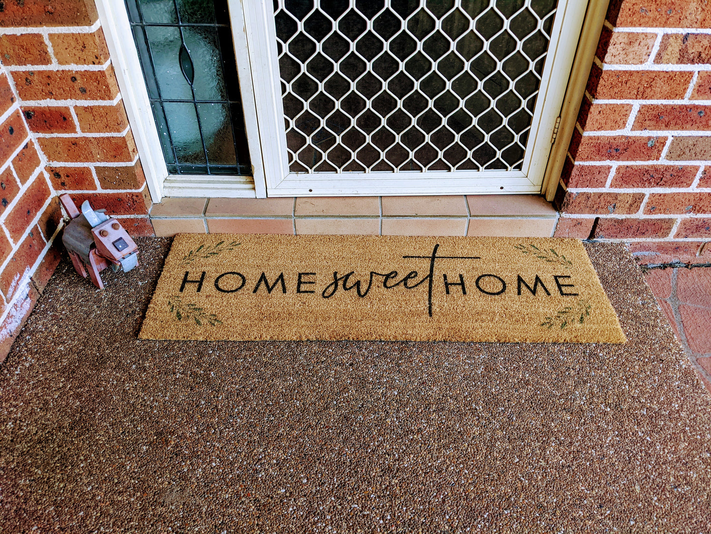 Home sweet home long doormat