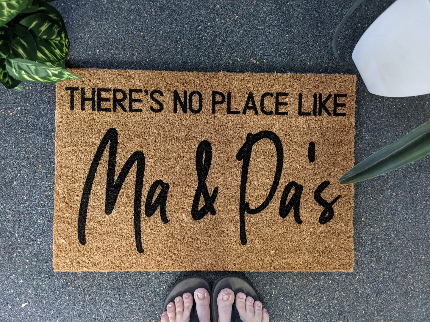 There's no place like personalised doormat - Personalised Doormat Australia
