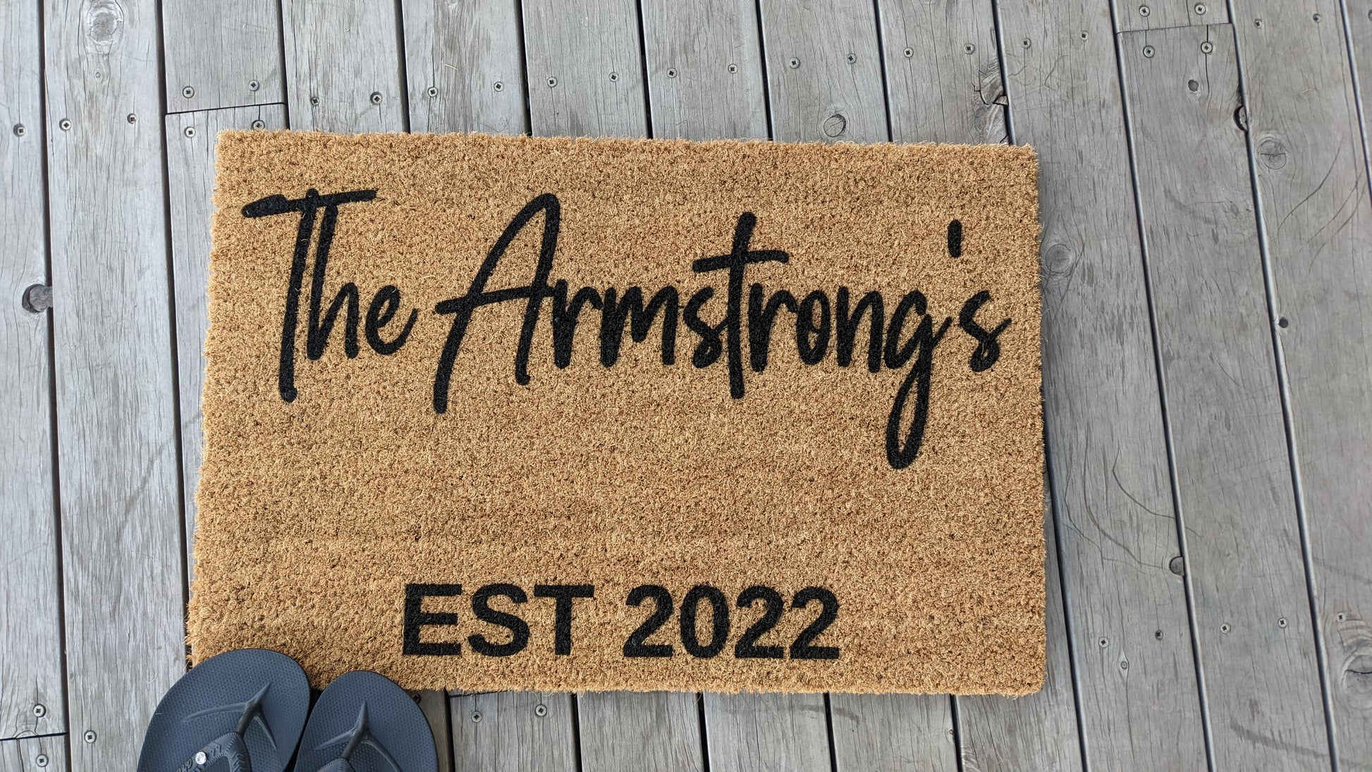  Personalized Doormat The Armstrong