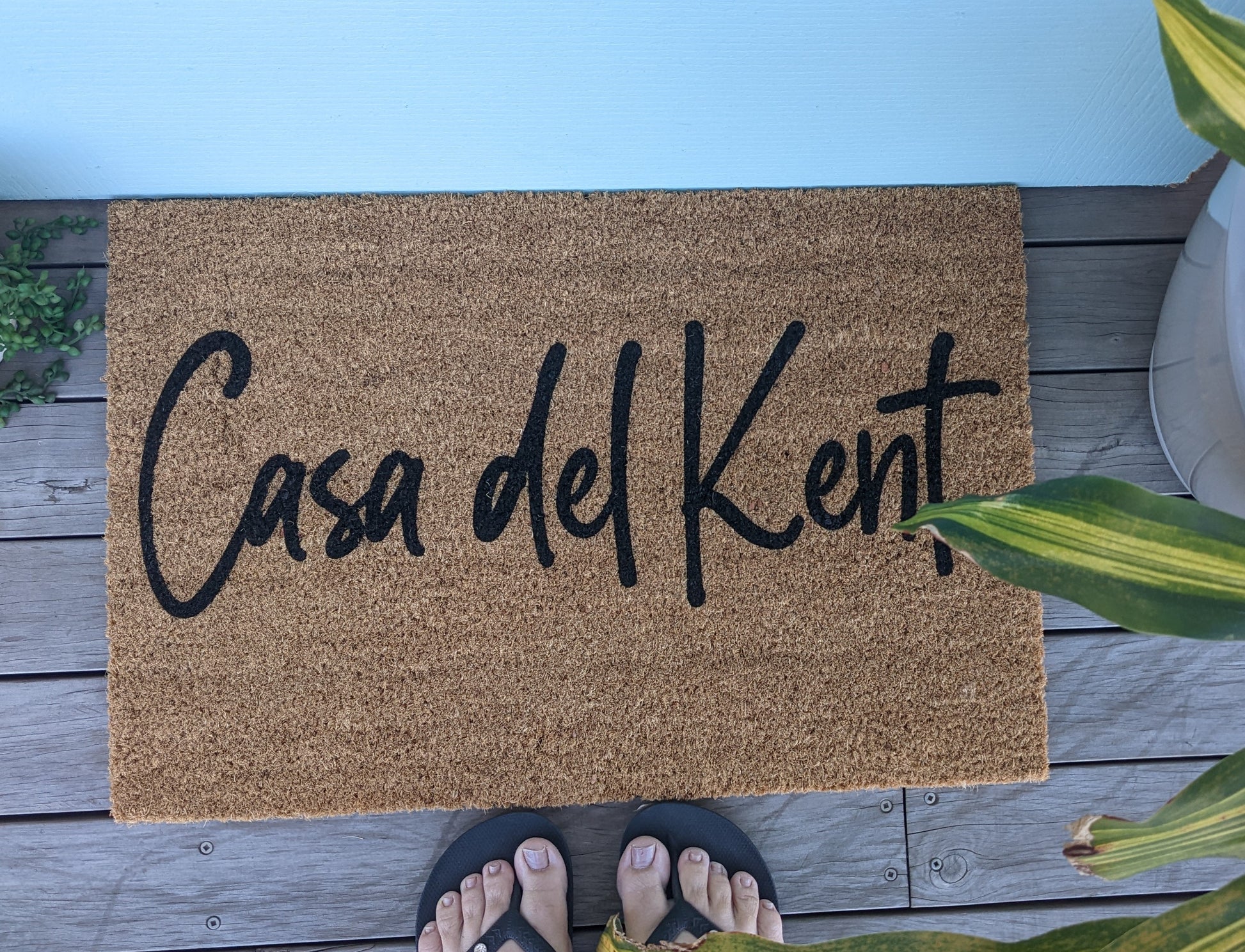  Personalized Doormat Casa del Kent