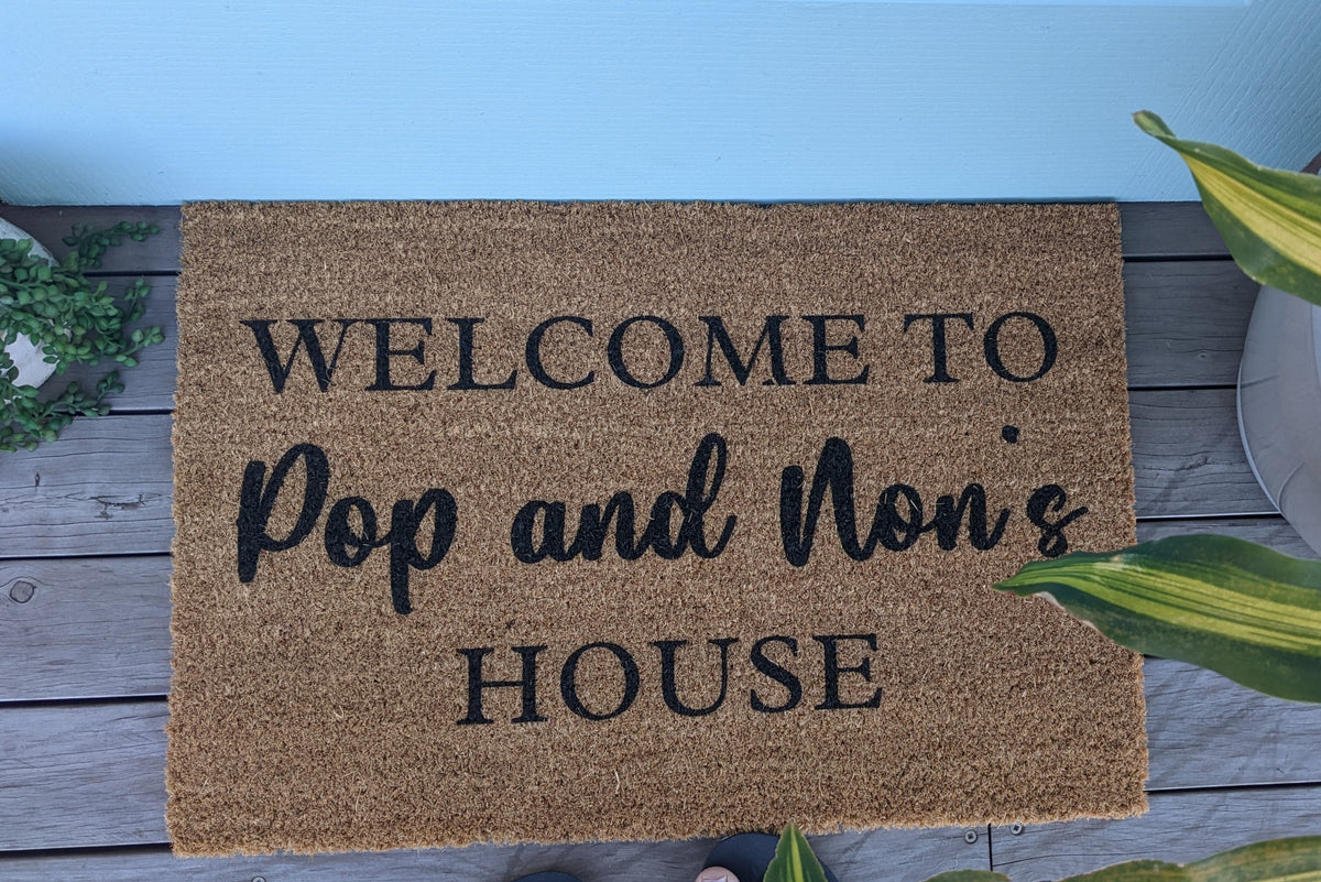 Custom Doormat - Design Your Own Personalised Doormat – Personalised ...