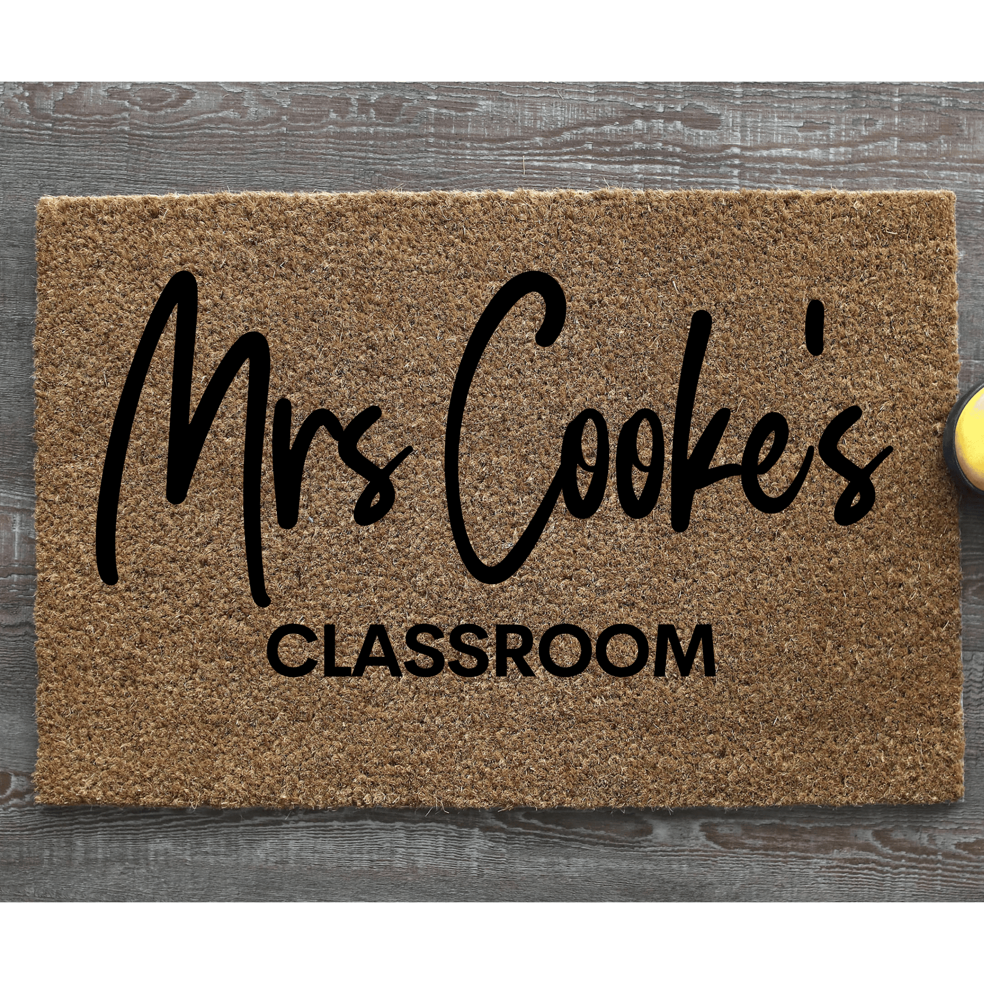 Classroom Teachers Doormat Personalised