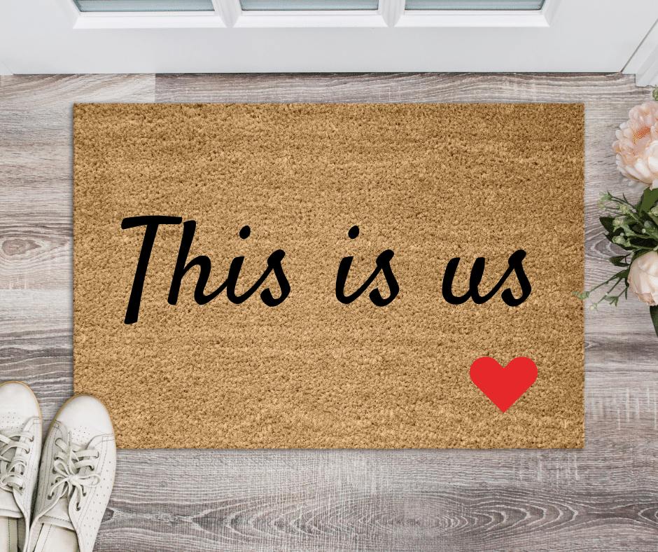 This is us Doormat - Personalised Doormat Australia