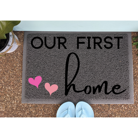 Our First home doormat