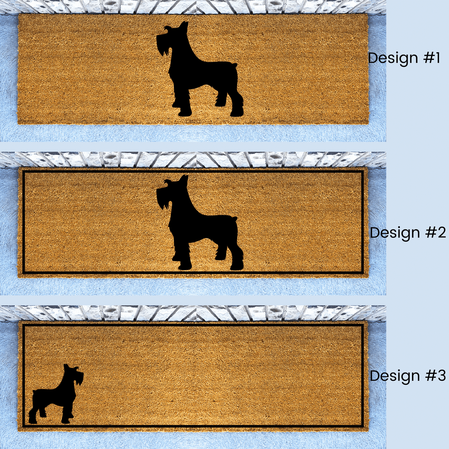 Animal Doormat | Choose your dog breed | Long