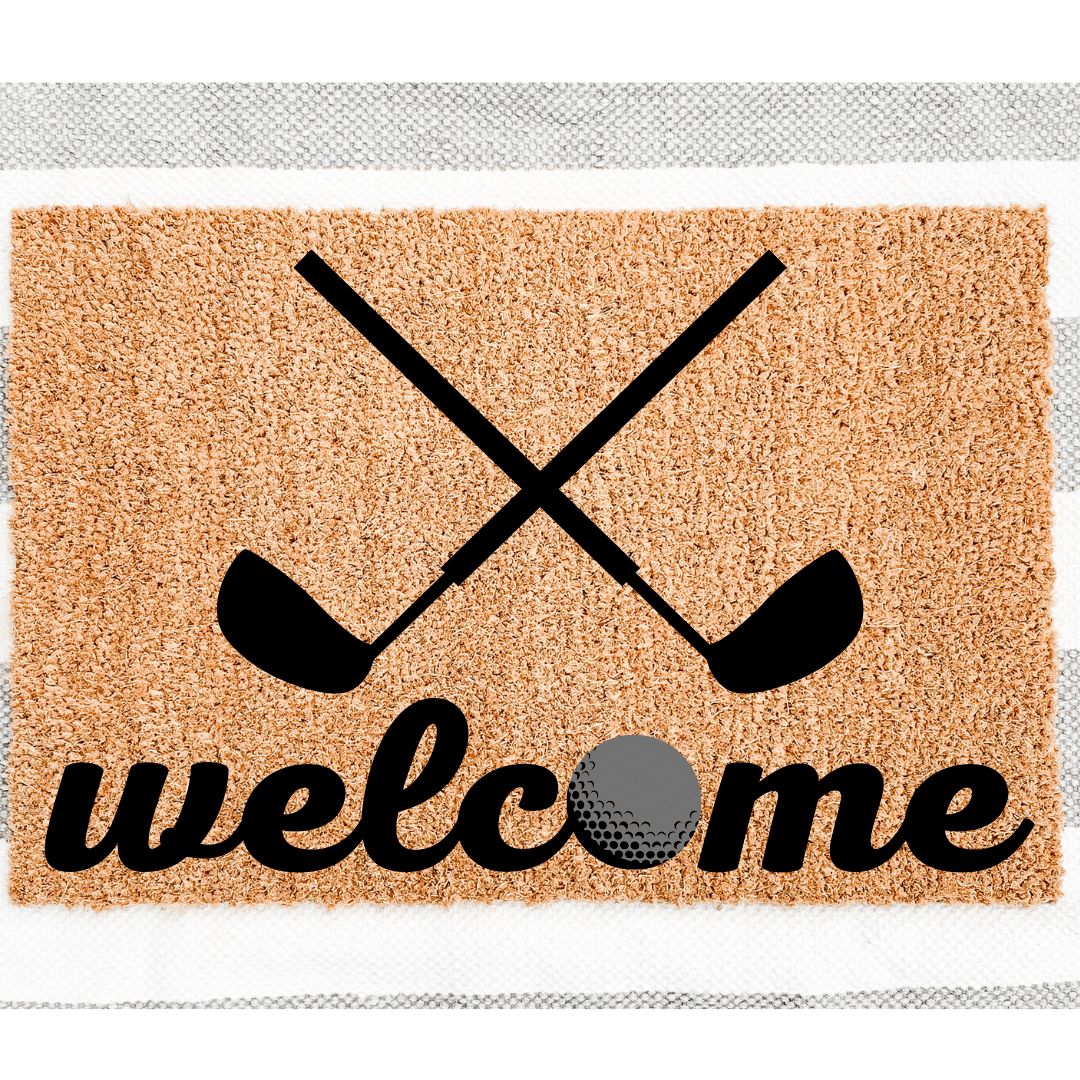 Welcome Golf Doormat